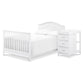 DaVinci Charlie 4-in-1 Convertible Crib and Changer Combo - White