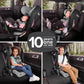 Kids sitting in Diono Radian 3RXT Safe+ Convertible Car Seat