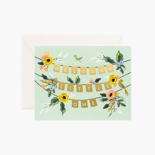Rifle Paper Co Welcome Garland Card