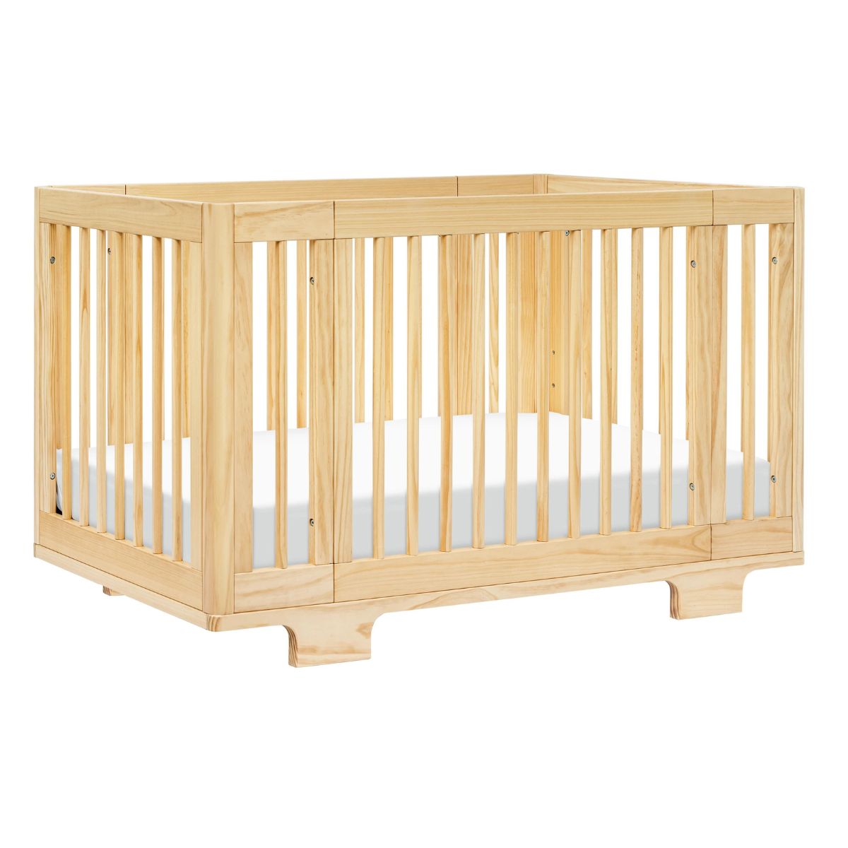 Babyletto Yuzu 8-in-1 Convertible Crib with All-Stages Conversion Kits - Natural