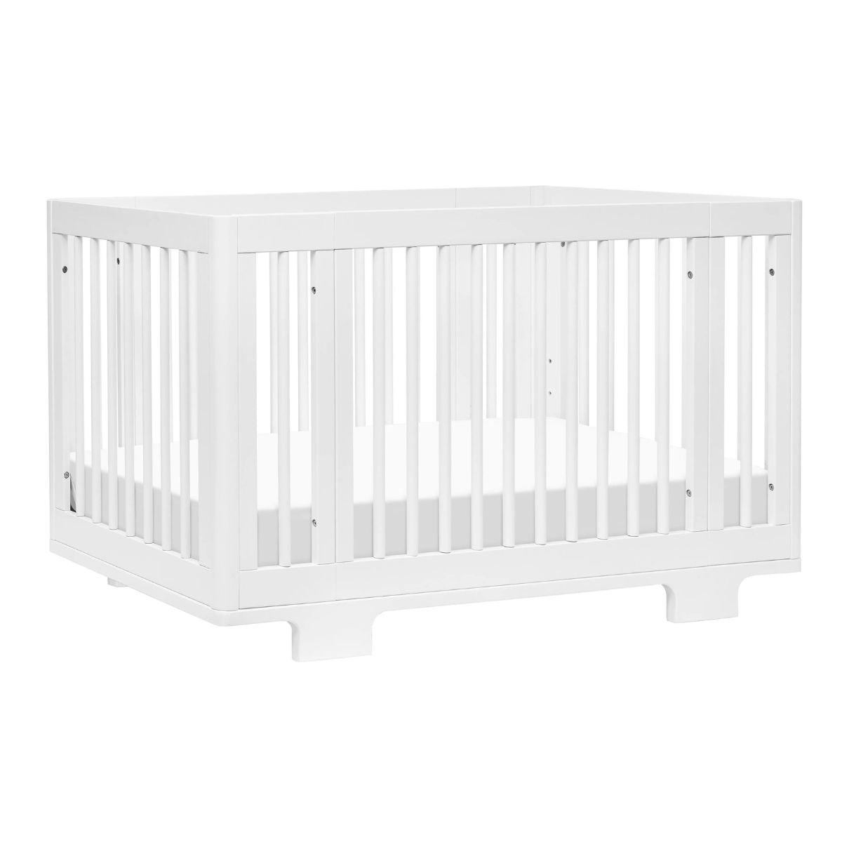 Babyletto Yuzu 8-in-1 Convertible Crib with All-Stages Conversion Kits - White